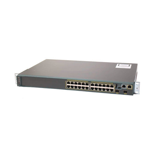 WS-C2960S-F24PS-L= Cisco Catalyst 2960-S Series C2960S-F24PS 24 x Ports PoE+ 10/100Base-T + 2 x SFP Ports Layer 2 Managed Rack-mountable Fast Ethernet Network Switch