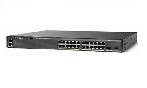 WS-C2960XR24PDI-RF - Cisco Catalyst 2960XR Series 24-Ports PoE+ Switch