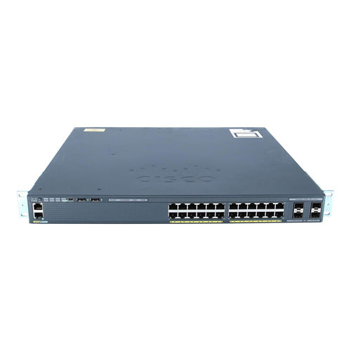 WS-C2960XR24PSI-RF Cisco Catalyst 2960-XR Series C2960XR-24PS 24 x Ports PoE+ 10/100/1000Base-T + 4 x SFP Ports Layer 3 Managed 1U Rack-Mountable Gigabit Ethernet Network Switch