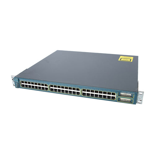 WS-C3548-XL-A Cisco Catalyst 3500 Series 3548X 48 x SFP+ Ports 10GBase-X Layer 3 Managed Rack-mountable Enhanced Gigabit Ethernet Network Switch