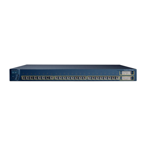 WS-C3550-24-FX-SMI Cisco Catalyst 3550 Series 3550-24 24 x RJ-45 Ports 10/100BaseTX + 2 x SFP mini-GBIC Ports Layer 4 Managed Rack-mountable Fast Ethernet Network Switch