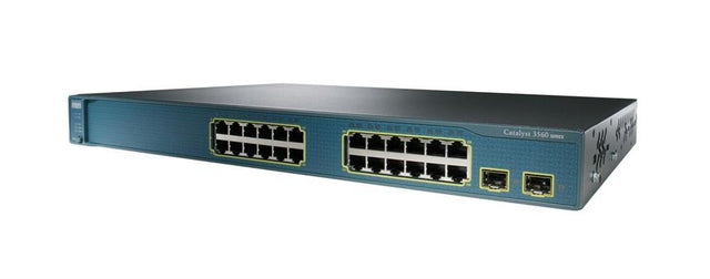 WS-C3560-24TS-E= Cisco Catalyst 3560 24-Ports EMI Switch EN Fast EN 10/100 Ethernet Switch (Refurbished)