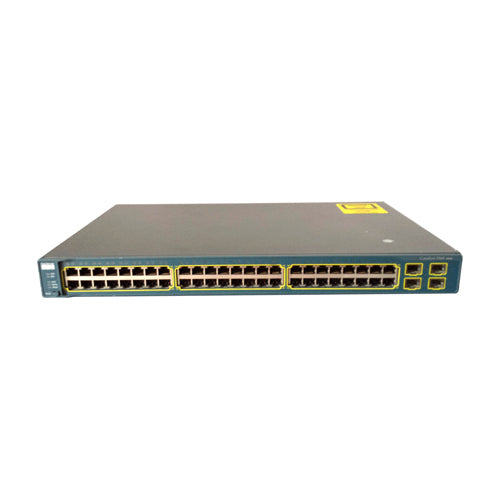 WS-C3560-48TS-E-RF Cisco Catalyst 3560 Series 3560-48TS 48 x RJ-45 Ports 10/100Base-TX + 4 x SFP Ports Layer 3 Managed Rack-mountable Fast Ethernet Network Switch