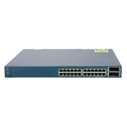 WS-C3560E-24TD-E Cisco Catalyst 3560E Series C3560E-24T 24 x RJ-45 Ports 10/100/1000Base-T + 2 x SFP+ X2 Ports Layer 3 Managed Rack-mountable Gigabit Ethernet Network Switch