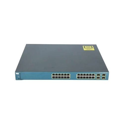 WS-C3560G-24TSE-RF Cisco Catalyst 3560G Series C3560G-24TS 24 x RJ-45 Ports 10/100/1000Base-T + 4 x SFP Ports Layer 3 Managed Rack-mountable Gigabit Ethernet Network Switch