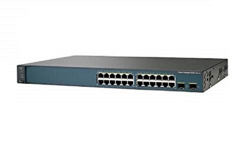 WS-C3560V2-24PS-S - Cisco Catalyst 3560-V2 24-Ports PoE RJ-45 L3 Switch