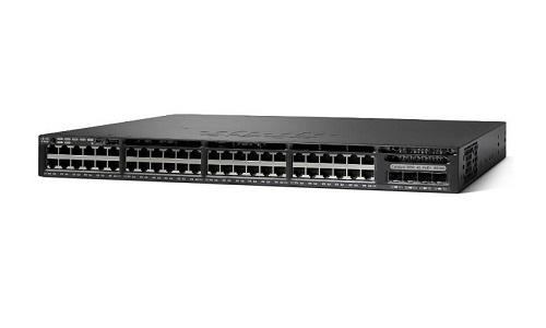 WS-C3650-48FD-E - Cisco Catalyst 3650-48FD 48-Ports PoE+ 1GbE Switch