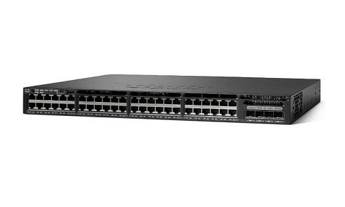 WS-C3650-48FD-S - Cisco Catalyst 3650-48FD 48-Ports PoE+ 1GbE Switch