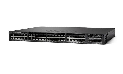 WS-C3650-48FS-L - Cisco Catalyst C3650-48FS 48-Ports PoE+ 1GbE Switch