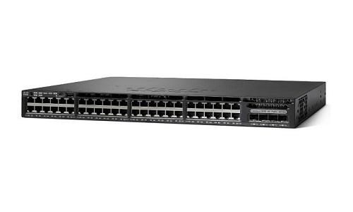 WS-C3650-48PD-L - Cisco Catalyst 3650-48PD 48-Ports PoE+ 1GbE Switch