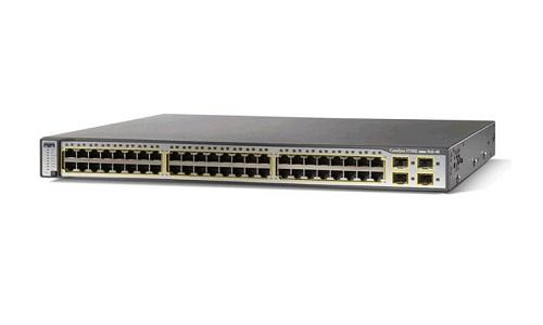 WS-C3750G-48PS-E - Cisco Catalyst 3750G-48P 48-Ports PoE 1GbE Switch