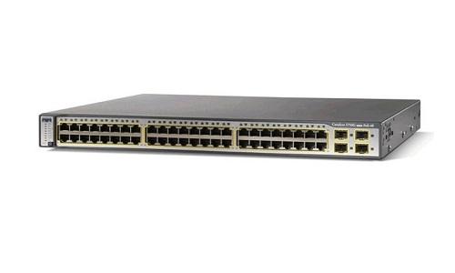 WS-C3750G-48TS-S - Cisco Catalyst 3750G-48T 48-Ports 1GbE Switch