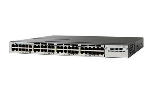 WS-C3750X-48P-L - Cisco Catalyst 3750-X 48P PoE+ RJ-45 L2 Managed Switch