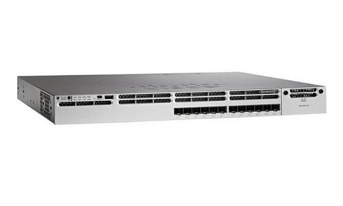 WS-C3850-12S-S - Cisco Catalyst 3850-12S 12-Ports 1GbE Switch