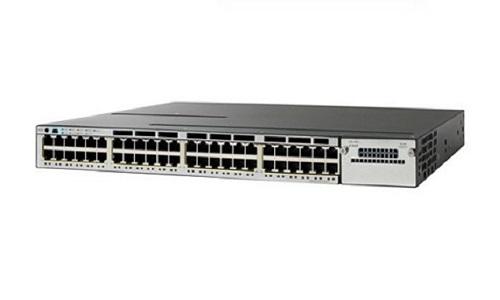 WS-C3850-48F-S - Cisco Catalyst 3850-48F 48-Ports PoE+ 1GbE Switch