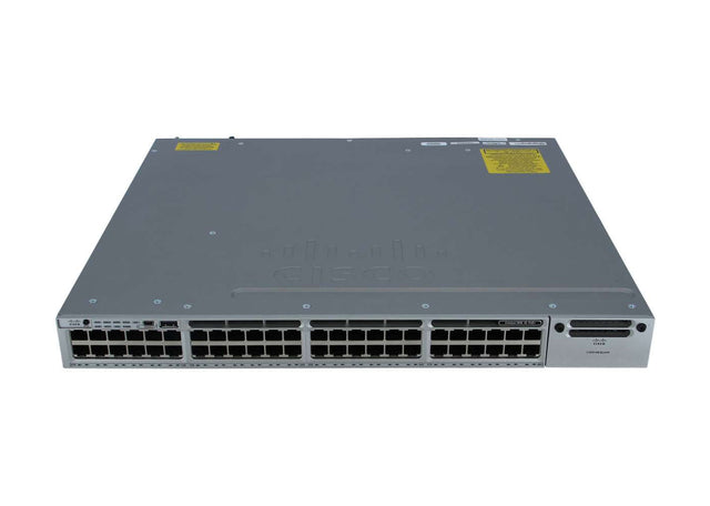 WS-C3850-48P-S - Cisco Catalyst 3850-48P 48-Ports PoE+ 1GbE Switch