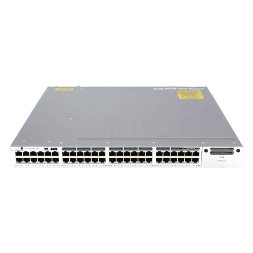 WS-C3850-48T-E Cisco Catalyst 3850 Series C3850-48T 48 x Ports 1000Base-T 1U Rack-mountable Layer 3 Managed Gigabit Ethernet Switch