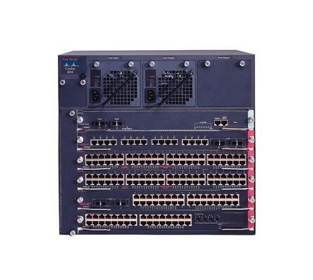 WS-C4006-S4 Cisco Catalyst 4000 Chassis 6-Slot SupIV With 2 GE 2 AC P/S Fans (Refurbished)