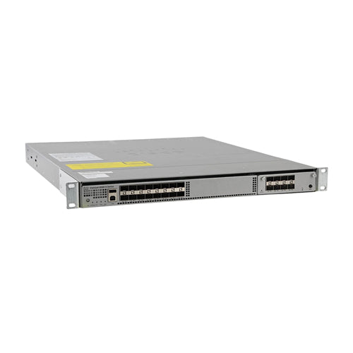 WS-C4500X-24XES-RF Cisco Catalyst 4500 Series C4500X-24X 24 x SFP+ Ports 10GBase-X Layer 3 Managed Rack-Mountable Front-to-Back airflow Gigabit Ethernet Network Switch