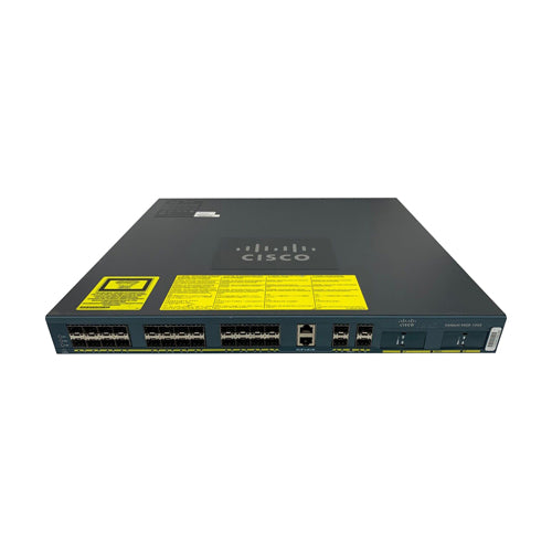 WS-C4928-10GE-RF Cisco Catalyst 4900 Series 28 x Ports 1GBase-X SFP + 2 x 10GBase-X Layer 3 Managed Gigabit Ethernet Switch