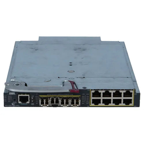 WS-CBS3020-HPQ Cisco Catalyst 3020 16 x Ports Backplane + 8 x Ports 1000Base-T + 4 x Ports SFP Layer 2 Managed Gigabit Ethernet Blade Network Switch