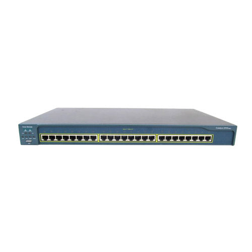 WSC2950C24 Cisco Catalyst 2950 Series 2950C-24 24 x Ports 10/100Base-TX + 2 x Ports 100Base-FX Layer 2 Managed Rack-mountable Fast Ethernet Network Switch