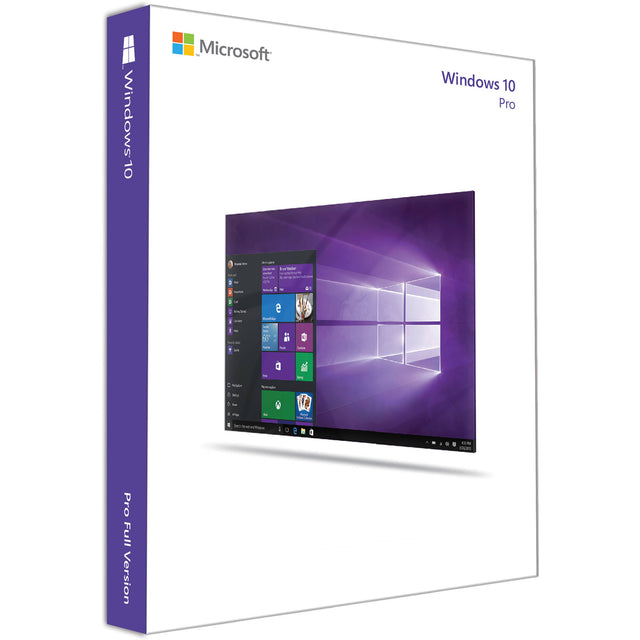 FQC-08930 - Microsoft Windows Pro 10 64-Bit 1 Pack (OEM DVD)