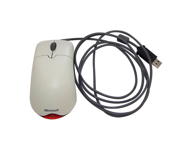 X08-71118 Microsoft USB Optical Wheel Mouse White (Refurbished)