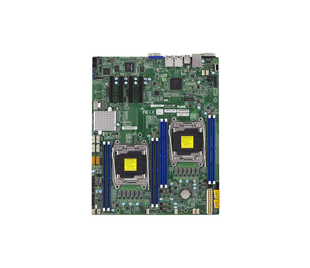 X10DRD-INTP-O - Supermicro X10DRD-iNTP Socket LGA2011 Intel C612 Chipset EATX System Board (Motherboard) Supports 2x Xeon E5-2600 v3/v4 Series DDR4 8x DIMM