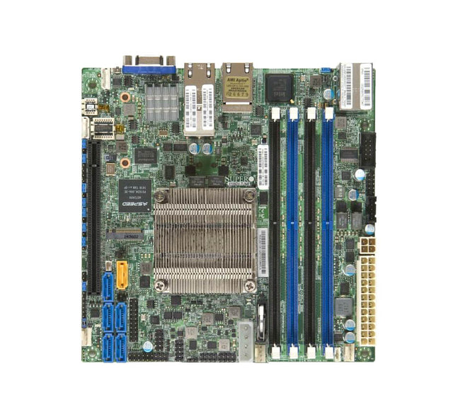 X10SDV-6C-TLN4F-O - Supermicro X10SDV-6C-TLN4F Socket FCBGA1667 System on Chip Chipset Mini-ITX System Board (Motherboard) Supports Xeon D-1528 DDR4 4x DIMM