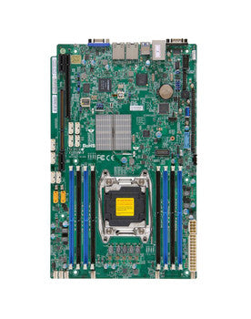 SuperMicro - X10SRWFB - Socket R3 LGA 2011 Xeon E5-1600 / E5-2600 v4 / v3 Intel C612 Chipset DDR4 8 x DIMM 10 x SATA 6Gbps Proprietary Server Motherboard