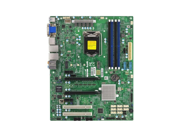 LGA1151/ Intel C236/ DDR4/ SATA3/USB3.1/ A/V/2GbE/ ATX Motherboard