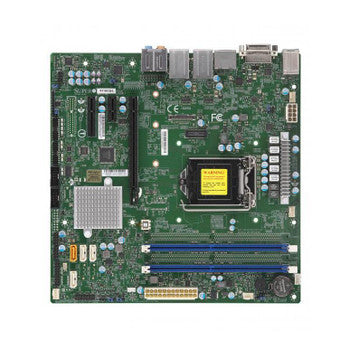 SuperMicro - X11SCQLO - X11SCQ-L Socket LGA 1151 Intel H310 Chipset 8th Generation Core i7 / i5 / i3 Processors Support DDR4 2x DIMM 4x SATA3 6.0Gb/s Micr