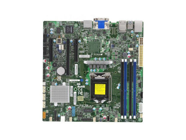 LGA1151/ Intel Q170/ DDR4/ SATA3/USB3.0/ A/V/2GbE/ MicroATX Motherboard