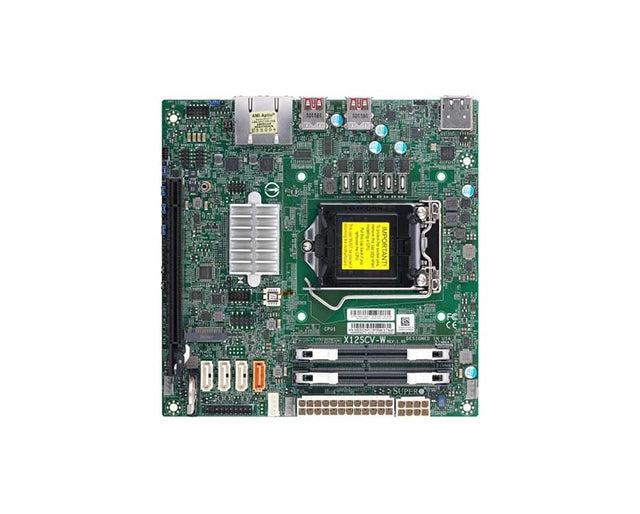 Socket LGA1200 Intel W480E Chipset Mini-ITX System Board Motherboard Supports Core i9/i7/i5/i3 DDR4 2x DIMM