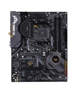 ASUS - X570-Plus - Socket AM4 AMD X570 Chipset AMD Ryzen Processors Support DDR4 4x DIMM 8x SATA 6.0Gb/s ATX Motherboard