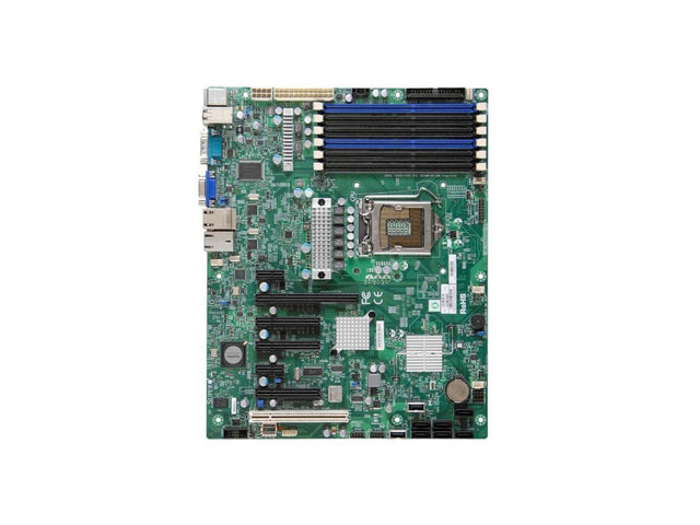 X8SIA Socket LGA1156 Intel 3420 Chipset ATX System Board Motherboard Supports Xeon X3400/L3400/Core i3 Series DDR3 6x DIMM