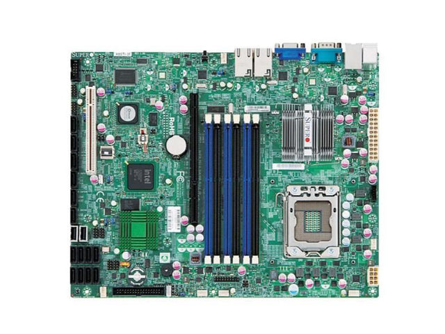 X8STI-F Socket LGA1366 Intel X58 Express Chipset ATX System Board Motherboard Supports Xeon 5600/5500 Series DDR3 6x DIMM