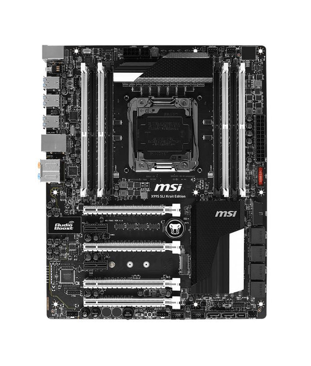 X99SSLIKRAIT MSI Ed X99 Exp LGA2011-3 Max-128GB Atx Blk & White (Refurbished)