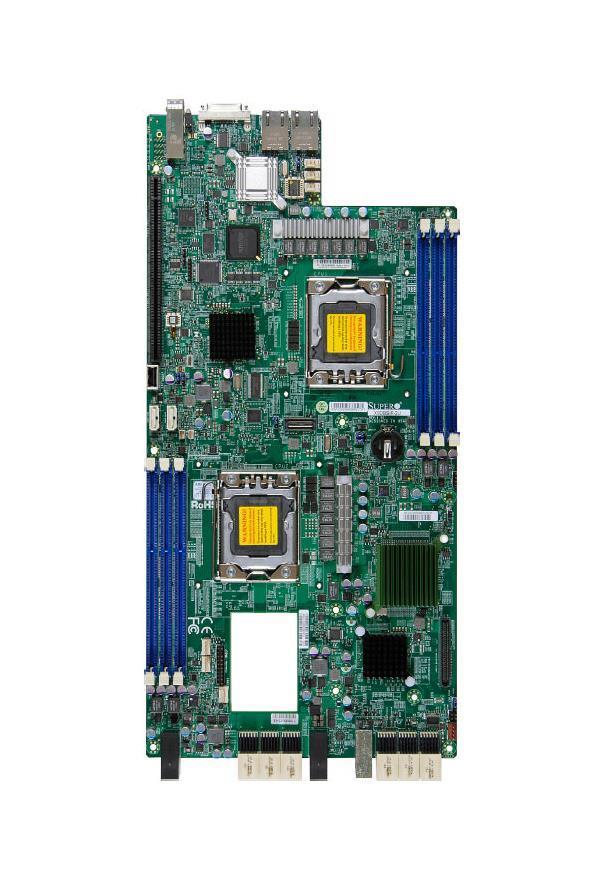 X9DBS-F-2U SuperMicro Dual Socket B2 Xeon E5-2400 v2 Processor Supported 6 x DDR3 DIMM Slots 2 x SATA3 6Gbps Intel C602J Chipset Motherboard (Refurbished)