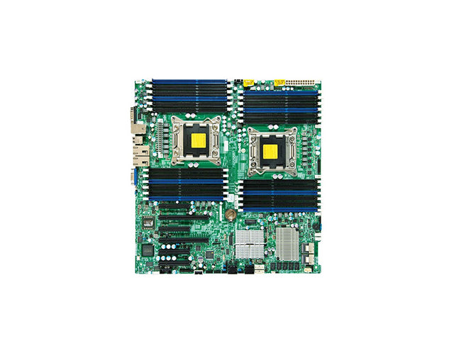 X9DR7-TF+-B - Supermicro X9DR7-TF+ Socket LGA2011 Intel C602J Chipset Enhanced EATX System Board (Motherboard) 2x Supports Xeon E5-2600/E5-2600 v2 Series DDR3 24x DIMM