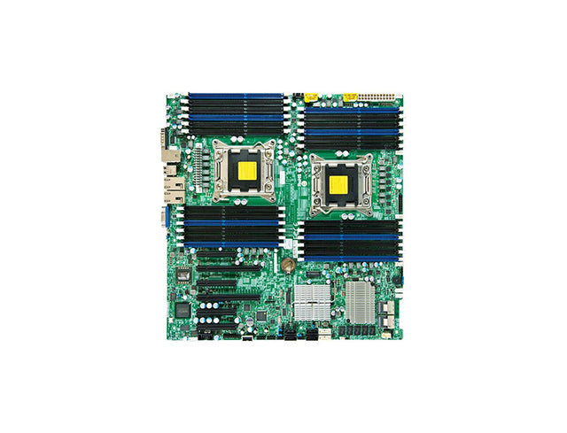 X9DRE-TF+-O - Supermicro X9DRE-TF+ Socket LGA2011 Intel C602J Chipset Enhanced E-ATX System Board (Motherboard) Supports Xeon E5-2600/E5-2600 v2 Series DDR3 24x DIMM