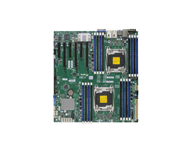 X9DRH-7TF Socket LGA2011 Intel C602 Chipset EATX System Board Motherboard Supports 2x Xeon E5-2600/E5-2600 v2 Series DDR3 16x DIMM