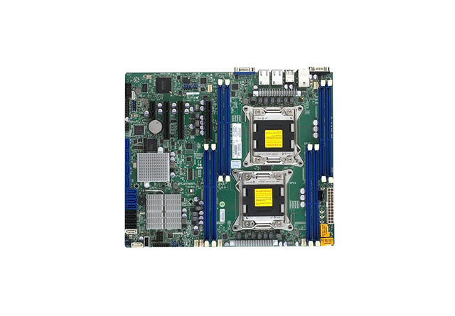 X9DRL-7F-B - Supermicro X9DRL-7F Socket LGA2011 Intel C602J Chipset ATX System Board (Motherboard) Supports 2x Xeon E5-2600/E5-2600 v2 Series DDR3 8x DIMM