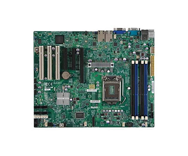 X9SCA-O - Supermicro X9SCA Socket LGA1155 Intel C204 Chipset ATX System Board (Motherboard) Supports Xeon E3-1200/Core i3/Pentium/Celeron DDR3 4x DIMM