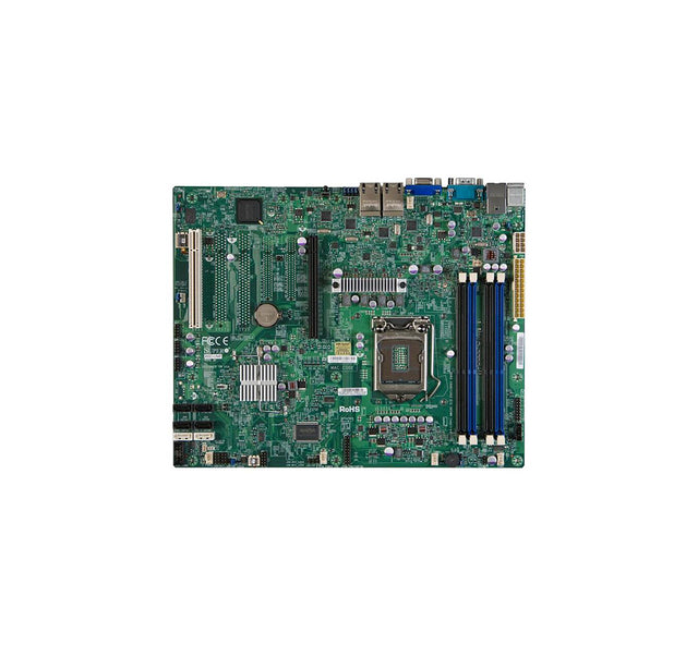 X9SCI-LN4-B - Supermicro X9SCI-LN4 Socket LGA1155 Intel C204 Chipset ATX System Board (Motherboard) Supports Xeon E3-1200/Core i3/Pentium/Celeron Series DDR3 4x DIMM