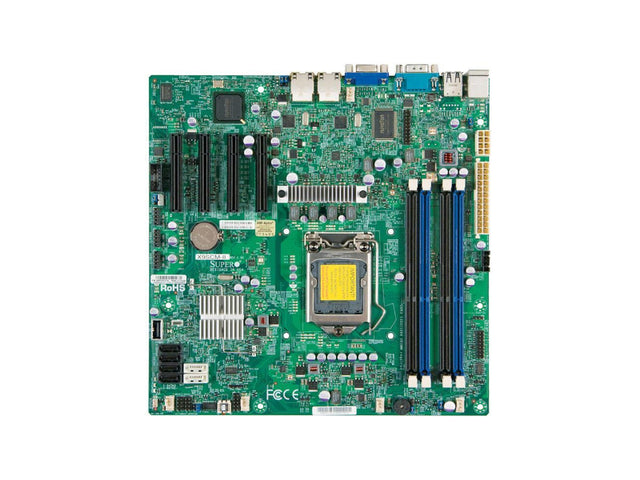 X9SCM-IIF-B - Supermicro X9SCM-IIF Socket LGA1155 Intel C204 PCH Chipset Micro-ATX System Board (Motherboard) Supports Xeon E3-1200/Core i3/Pentium/Celeron DDR3 4x DIMM