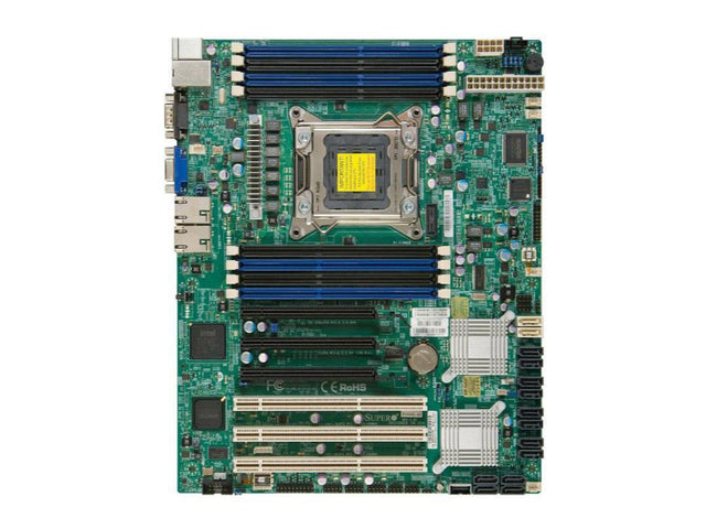 X9SRE-3F-B - Supermicro X9SRE-3F Socket LGA2011 Intel C602 Chipset ATX System Board (Motherboard) Supports Xeon E5-2600/E5-1600 Series DDR3 8x DIMM