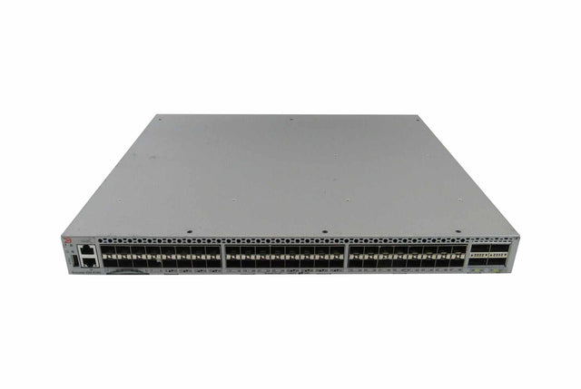 XBR-VDX6740-24-F Brocade VDX 6740 48 x Ports SFP+ (24x Ports Active) 10GBase-X + 4 x Ports QSFP+ (in active) Front-to-Back Airflow Gigabit Ethernet Switch