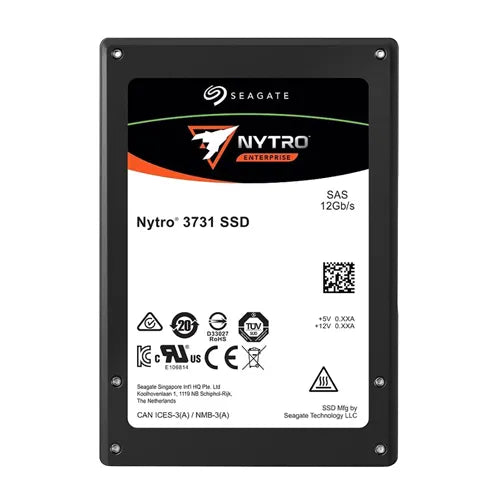 XS1600ME70004 Seagate Nytro 3031 1.6TB Triple-Level Cell SAS 12Gb/s 2.5-Inch Solid State Drive